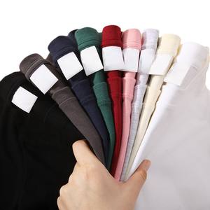 T-shirt unisexe à manches courtes, col rond, coupe slim, en coton écologique de 200 g, prix d'usine du Bangladesh, Chine, été - Product Image 1