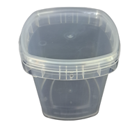 DOK595 Design spécial 595ml inviolable PP IML tasse avec couvercle pour lait crème glacée biscuit chocolat emballage alimentaire