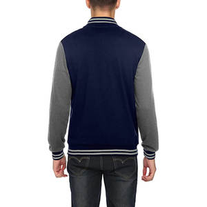 Personalice su propia marca de ropa de abrigo de estilo escolar para hombres y mujeres, chaqueta de béisbol universitaria para hombres, chaqueta de béisbol universitaria para hombres - Product Image 5
