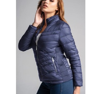 BD แจ็คเก็ตบอมเบอร์บุนวมเต็มแขนสำหรับผู้หญิงกันลมและกันน้ำอุปกรณ์ถักปักลายจาก - Product Image 3