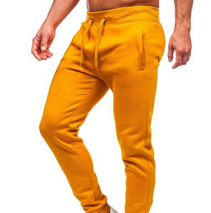 Pantalones de gimnasio para hombre transpirables personalizados al por mayor, ajustados, a la moda, con estampado, chándal de entrenamiento ecológico - Product Image 3