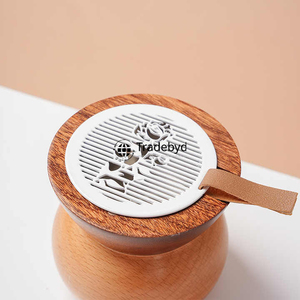 Tradebyd Classic Wooden Bakhoor Burner Natural Wood Arabic <b>Incense</b> <b>Holder</b> for Spiritual Home Use - Product Image 5