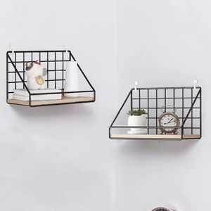 Étagères murales décoratives en bois et en ion, design tendance et nouveau, pour la maison et le bureau. - Product Image 1