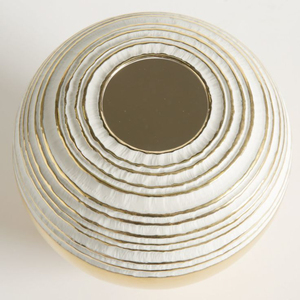 Vaisselle en bois avec incrustation d'os, vase à fleurs moderne couleur or, pichet pour pot de mariage en aluminium, intérieur et extérieur, article décoratif en métal pour la maison - Product Image 5