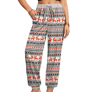 Venta caliente pantalones de chándal para mujer tela lisa y cintura con cordón ajuste suave nuevos pantalones de chándal para mujer - Product Image 4