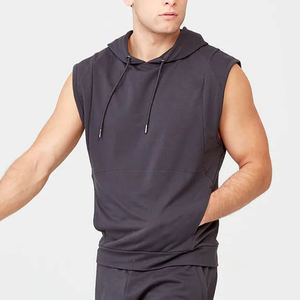 Camisetas sin mangas de culturismo de algodón para hombre, camisetas recortadas XS, técnica de soplo, entrenamiento, deporte, gimnasio, sin mangas, diseño antiencogimiento - Product Image 2