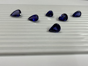 Gema de tanzanita Natural, 89,80 cts, AAAAA calidad superior, Color azul real, forma de pera, lote variado de tamaño de Sadiya internacional - Product Image 5