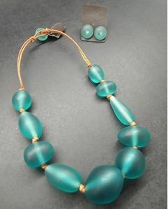 สินค้ามาใหม่จากงานฝีมือสร้อยคอเครื่องประดับเรซิ่นอีพ็อกซี่สำหรับสร้อยคอเครื่องประดับชุดเครื่องประดับ - Product Image 1