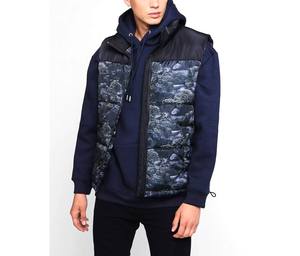 Chaleco Acolchado Grueso de Lona para Hombre, Ropa de Abrigo Cálida de Invierno, Suministro de Fabricante OEM, Clásico, Acolchado, Impermeable y Cortavientos - Product Image 2