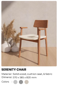 Chaise de salon scandinave moderne en bois avec dossier et accoudoirs solides, design ergonomique pour l'ameublement de la maison - Product Image 6