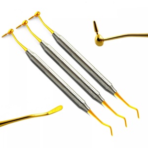 Instrumento compuesto Dental nuevo de alta calidad CIG6 puntas de oro de titanio herramientas de laboratorio de llenado de plástico acero inoxidable - Product Image 1