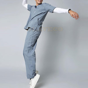 เครื่องแบบทางการแพทย์แบบเชือกรูดแห้งเร็วเครื่องแบบโรงพยาบาล - Product Image 6