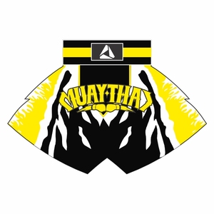 กางเกงขาสั้นต่อสู้ MMA แบบออกแบบได้ตามต้องการสำหรับผู้ชายและดีไซน์ล่าสุด - Product Image 1