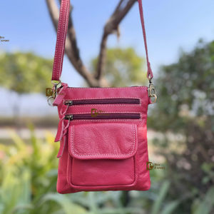 Sac à bandoulière en cuir véritable fait à la main, nouvelle collection de sacs à main élégants, sacs multi-usages pour femmes, sacs de créateurs - Product Image 1