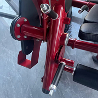 Machine d'entraînement VIGFIT, machine à double fonction pour flexion et extension des jambes en position couchée, machine à extension des jambes assis et machine à flexion des jambes couchée