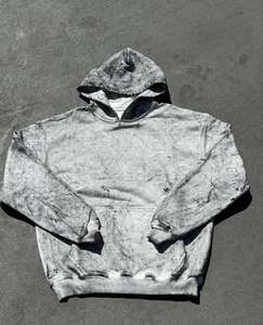 Custom Streetwear 420 GSM French Terry <b>Hoodie</b> Cropped Contrast <b>Stitch</b> <b>Oversized</b> Pullover <b>Hoodie</b> Top Quality New Fashion - Product Image 3