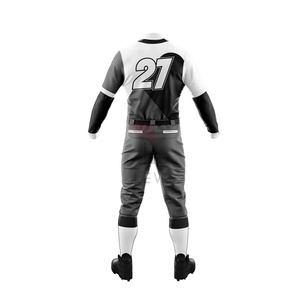 Customizable OEM Sports Uniform Set Breathable Digital Print Anti-Bacterial Spandex/Cotton Jersey Pants <b>Baseball</b> Personalized - Product Image 3