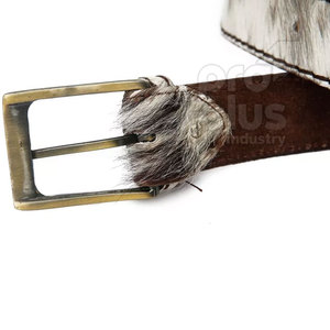 Cinturón Casual de Cuero Vacuno Genuino para Hombre con Hebilla de Acero - Calidad Premium, Duradero y Ecológico - Product Image 6