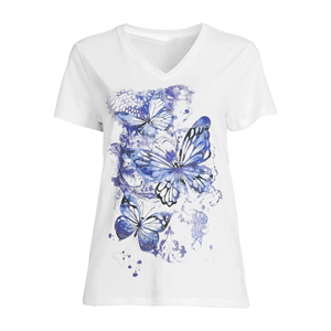 OEM Service Camiseta de color gris ajustada a la moda para mujer Diseño personalizado Impreso Sólido Cómodo Estilo casual Tallas grandes - Product Image 4