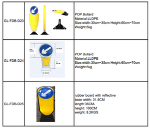 لافتات السلامة على الطرق السريعة والشوارع بالصين عاكسة LED تحافظ على اليمين/اليسار إلزامية من السهم لافتات السلامة على الطرق السريعة والشوارع - Product Image 6