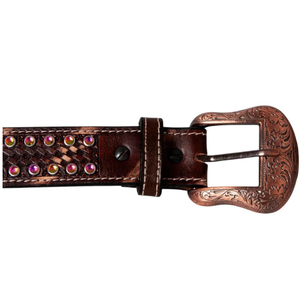 Cinturón de cuero con cuentas Unisex de alta calidad al mejor precio, aleación de estilo Vintage mecanizada a mano, fabricante indio directo para hombres y mujeres - Product Image 3