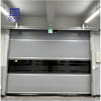 Porte industrielle rapide en PVC certifiée CE, design moderne, imperméable, rideau PVC avec surface finie
