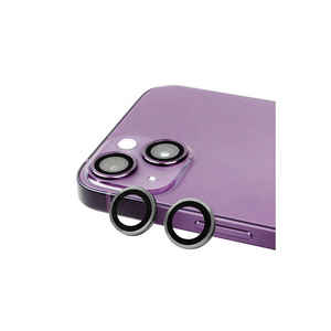 Protector de Lente de Cámara de Vidrio Templado Premium Netzy SAFA CL-07 Gris Oscuro para iPhone 14 Plus - Product Image 1