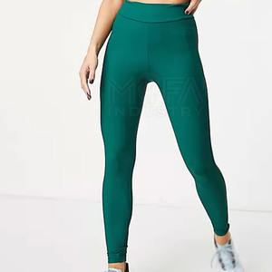 Taille haute élastique sans couture, leggings de yoga pour femmes pantalons d'entraînement de compression avec contrôle du ventre - Product Image 2