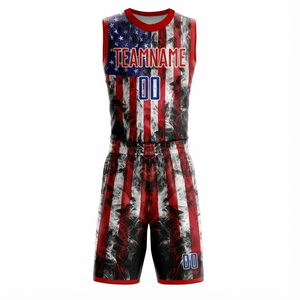Maillots de basket-ball en polyester 100% de haute qualité en gros, antibactériens, pour le nom de l'équipe, thème personnalisé, uniformes de basket-ball d'équipe - Product Image 3