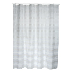 AMALFI POLYESTER <b>SHOWER</b> <b>CURTAIN</b> 180X200CM - Product Image 1