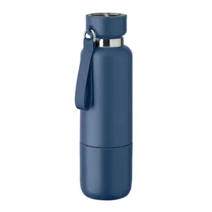 NOEKA Bottiglia Termica Sportiva Riutilizzabile in Acciaio Inossidabile Sostenibile con Funzionalità Promozionale - Product Image 1
