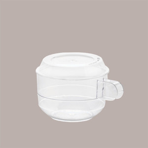 Gobelet transparent Kaff 170 cc, portion individuelle, diamètre 7,8 cm, hauteur 5,1 cm, 100 pièces pour tiramisu, desserts et fêtes - Product Image 3