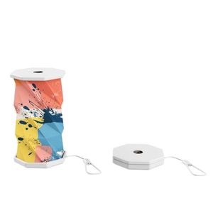 <span class=keywords><strong>Mini</strong></span> <span class=keywords><strong>lampe</strong></span> de nuit rotative pliante moderne Lampes de table Diagramme géométrique Société de conception Cadeaux promotionnels Lumière LED Décoration - Product Image 3