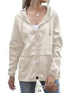 Chaquetas transpirables con múltiples bolsillos de Color único para mujer, gran oferta, nuevo estilo, chaquetas de senderismo al aire libre para mujer de talla Regular con cremallera - Product Image 2