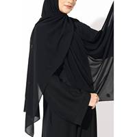 Luxe noir femmes modeste Maxi robe 2025 élégant pétales Abaya Sequin perlé prière musulman traditionnel tenue tunique gilet