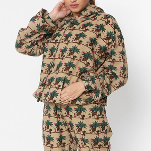 Nouveau survêtement à capuche pour femme 2026, haute qualité, design très personnalisable, très tendance, écologique, 100 % coton, le plus vendu - Product Image 6