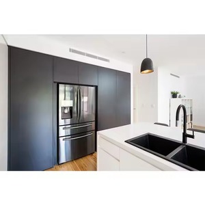 Modern European Design Smart Wood Cabinet with <b>Matt</b> <b>Lacquer</b> Finish Complete Kitchen Cabinet Design - Product Image 3