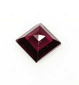 Piedras preciosas facetadas sueltas de forma cuadrada de granate rodolita natural para la fabricación de joyas certificadas de 3mm a 10mm - Product Image 2