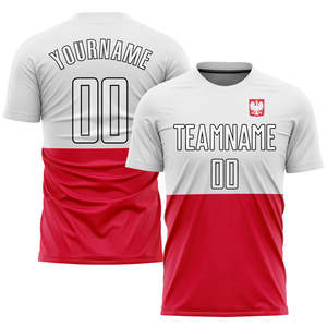 Camiseta de equipo de fútbol con impresión personalizada Athletic Fit para hombres y jóvenes diseñada para el rendimiento del Partido y el uso diario de la práctica - Product Image 4