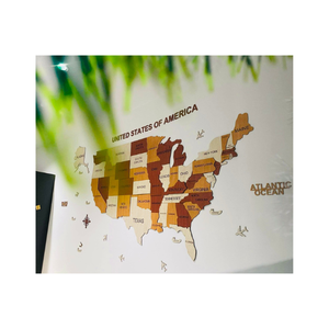 Carte en bois produit décoration de la maison meilleure vente chaude de Blue Lotus Viet Nam produit nouveau produit chaud meilleur prix - Product Image 2