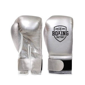 Fabriqué au Pakistan Libra x libra Gants à bandes velcro authentiques et flambant neufs Gants de boxe professionnels avec logo personnalisé - Product Image 5