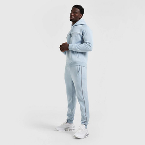 Vente en gros Pantalons de jogging en polaire pour hommes Pantalons de survêtement chauds et respirants avec impression de logo personnalisé - Product Image 3