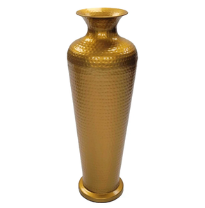 Venta al por mayor de alta calidad hecho a mano de hierro de metal maceta nuevo diseño florero de piso para la boda estilo costero hecho en La India - Product Image 1