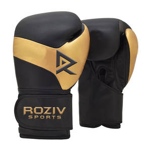 Gants de boxe en cuir unisexes de haute qualité, ajustables, à lacets, avec logo personnalisé, pour l'entraînement, antidérapants, anti-UV, vente en gros - Product Image 2