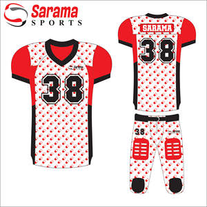 ชุดอเมริกันฟุตบอลน้ำหนักเบาใส่สบายเหมาะกับทุกเพศชุดกีฬาอเมริกันฟุตบอลมาใหม่ - Product Image 3