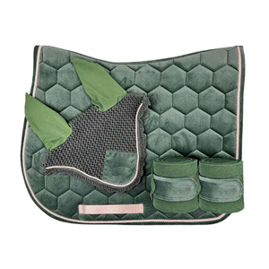 Juego de almohadillas de sillín de caballo personalizadas, de diseño cómodo forro de tela, suministros de equitación de alta calidad, equipo ecuestre, Grupo Suddle, - Product Image 1
