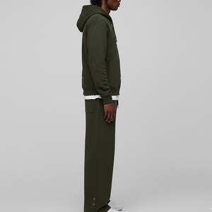 Chándales de Dos Piezas con Cremallera Completa y Capucha, Bordados en Satén 100% Poliéster, Hechos a Medida para Invierno, para Hombre - Product Image 4