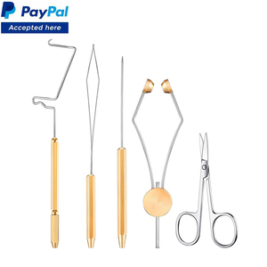 Le Kit d'outils de liage à la mouche comprend des ciseaux de finition de bobine, des cheveux à empiler, des outils de pêche à la mouche, ensemble d'outils de liage à la mouche par SIGAL MEDCO - Product Image 5