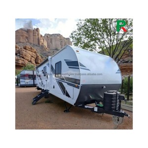 Utilisé aux États-Unis : Caravane de voyage de qualité supérieure, nouveau modèle, dotée d'une configuration de couchage superposé pour des séjours en camping RV époustouflants. - Product Image 1