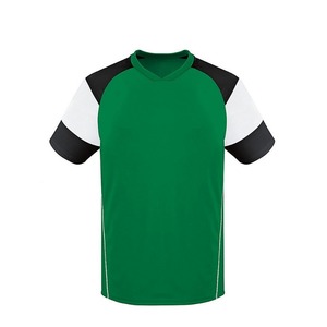 Uniforme de camiseta y pantalones cortos de fútbol de ropa deportiva lisa con logotipo personalizado, uniforme de fútbol de diseño personalizado para equipos - Product Image 5
